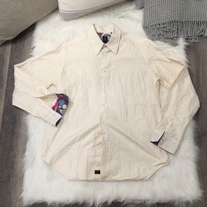 Like No Other Cream Long Sleeve Dress Shirt